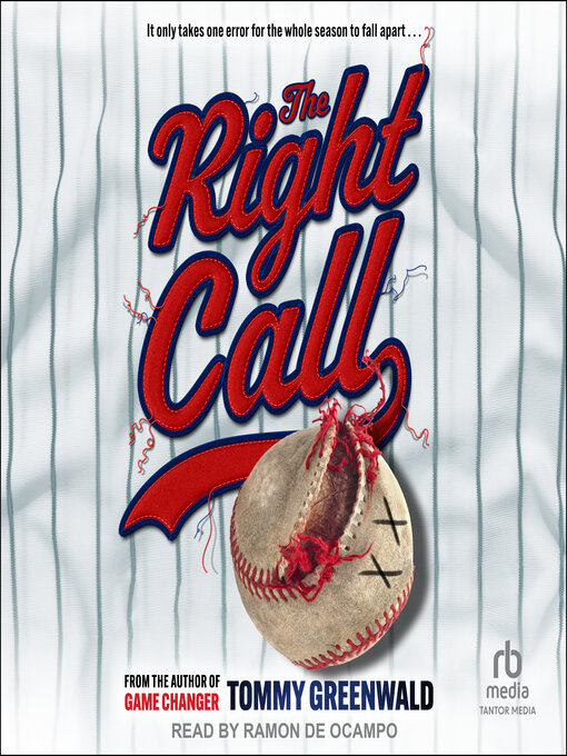 Title details for The Right Call by Tommy Greenwald - Wait list